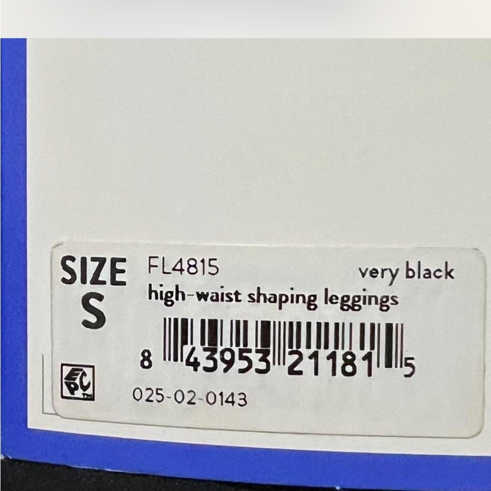 Assets By Spanx Very Black High-Waist Leggings - Picture 2 of 2